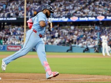 Blue Jays swat Dodgers 6-2, level World Series